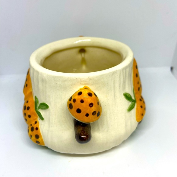 Vintage Arnel’s Mushrooms Cream and Sugar Set Ceramic Mushroom Creamer No Lid - Picture 2 of 14